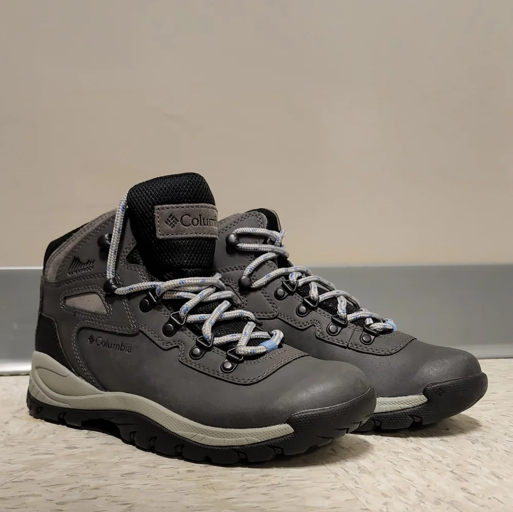 Columbia Gray and Black Women's Trail Hiking Boots